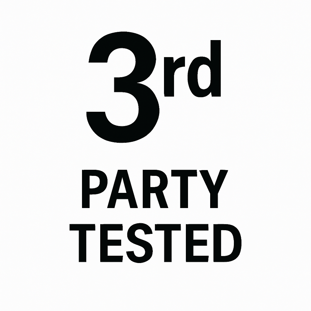 3rd Party Tested